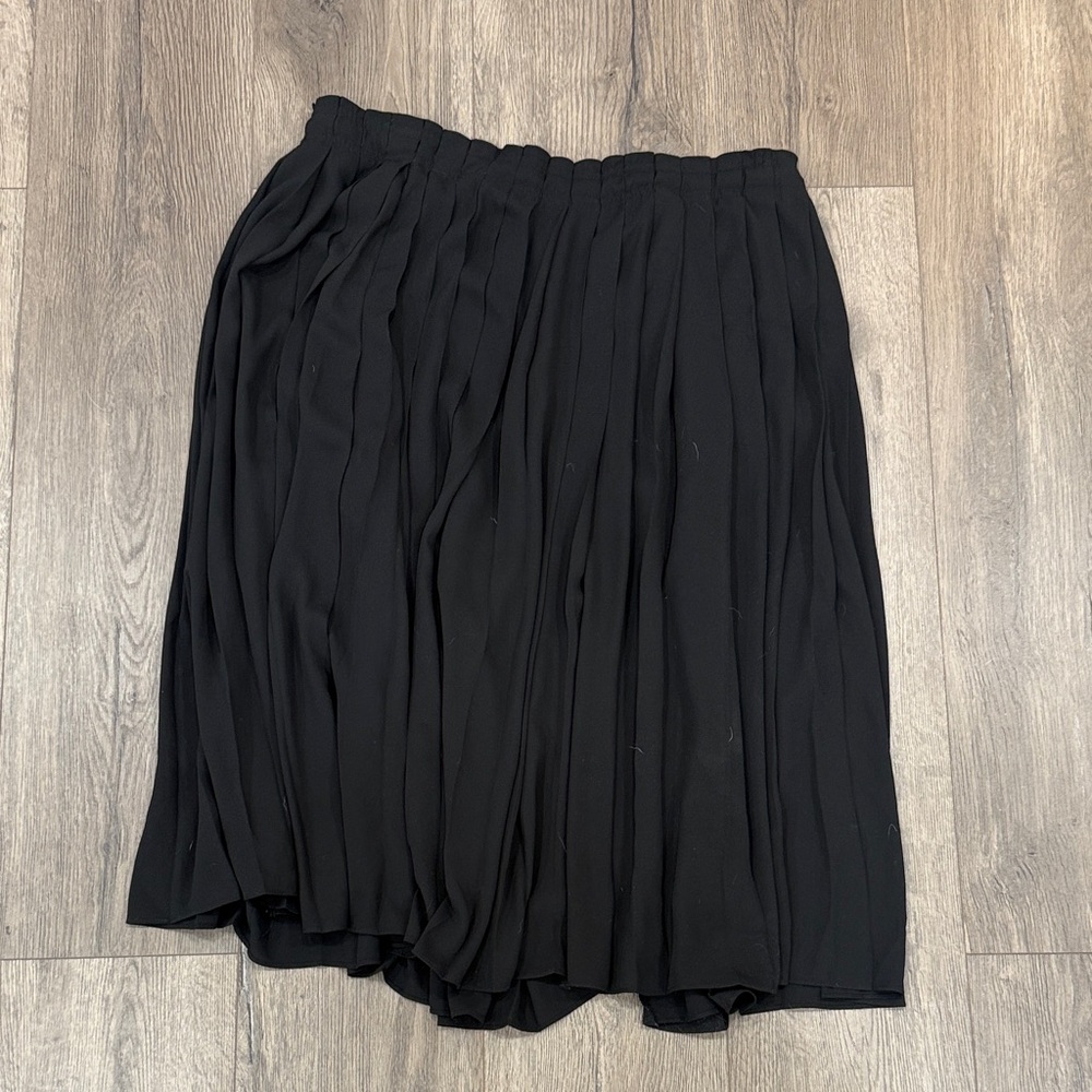 J. Crew Black A-Line Skirt